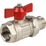 Кран шаровой ITAP IDEAL 3/4" с американкой (бабочка)