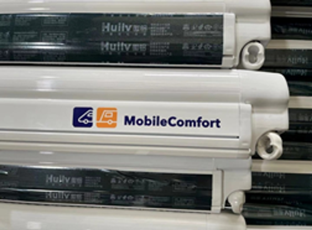 Маркиза MobileComfort ME300WG 3,0 м настенная электрическая, корпус белый, полотно светло-серое