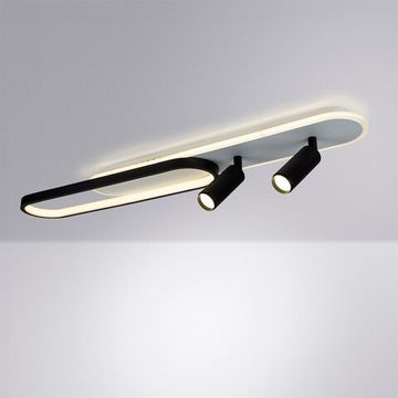 Потолочный светодиодный светильник 32W 4000K A2600PL-32BK чёрный Lucas Arte Lamp