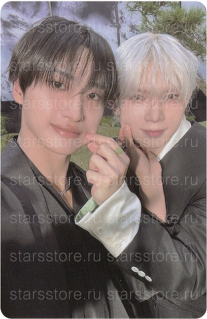 Фотокарта Seonghwa & Yeosang ATEEZ - GOLDEN HOUR : Part.4 (TOKTOQ)