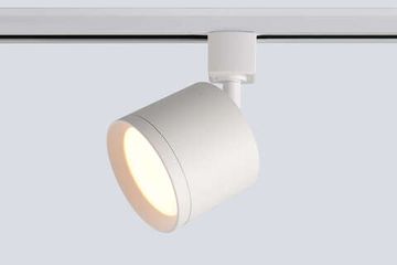Трековый однофазный светильник 1*GX53 CLT 0.31 020 WH белый Basic Crystal Lux