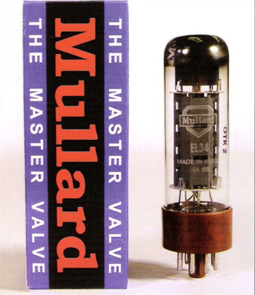 Mullard EL34 электронная лампа