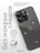 Чехол накладка iPhone 15 Pro Max 6.7" Gurdini Star Way Gray