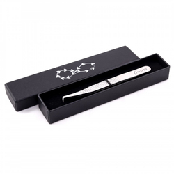 Пинцет G топорик 7мм Diamond Silver Be Happy