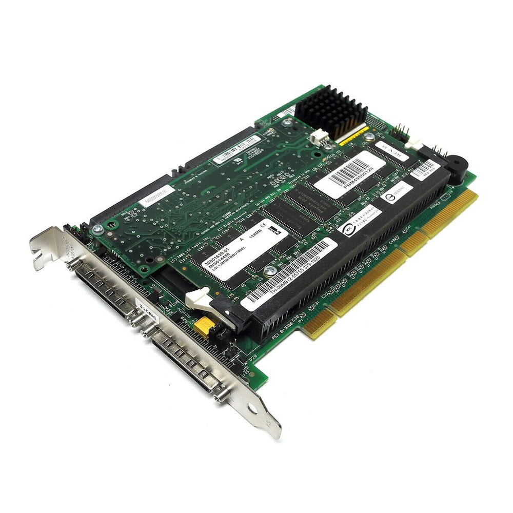 Контроллер Dell Perc 3 AMI Megaraid Elite 1600 493 SCSI Raid Card 09M912