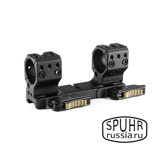 Кронштейн быстросъёмный SPUHR QDP-4602, кольца 34мм на Picatinny, H=38мм, наклон 6 MIL/20.6 MOA