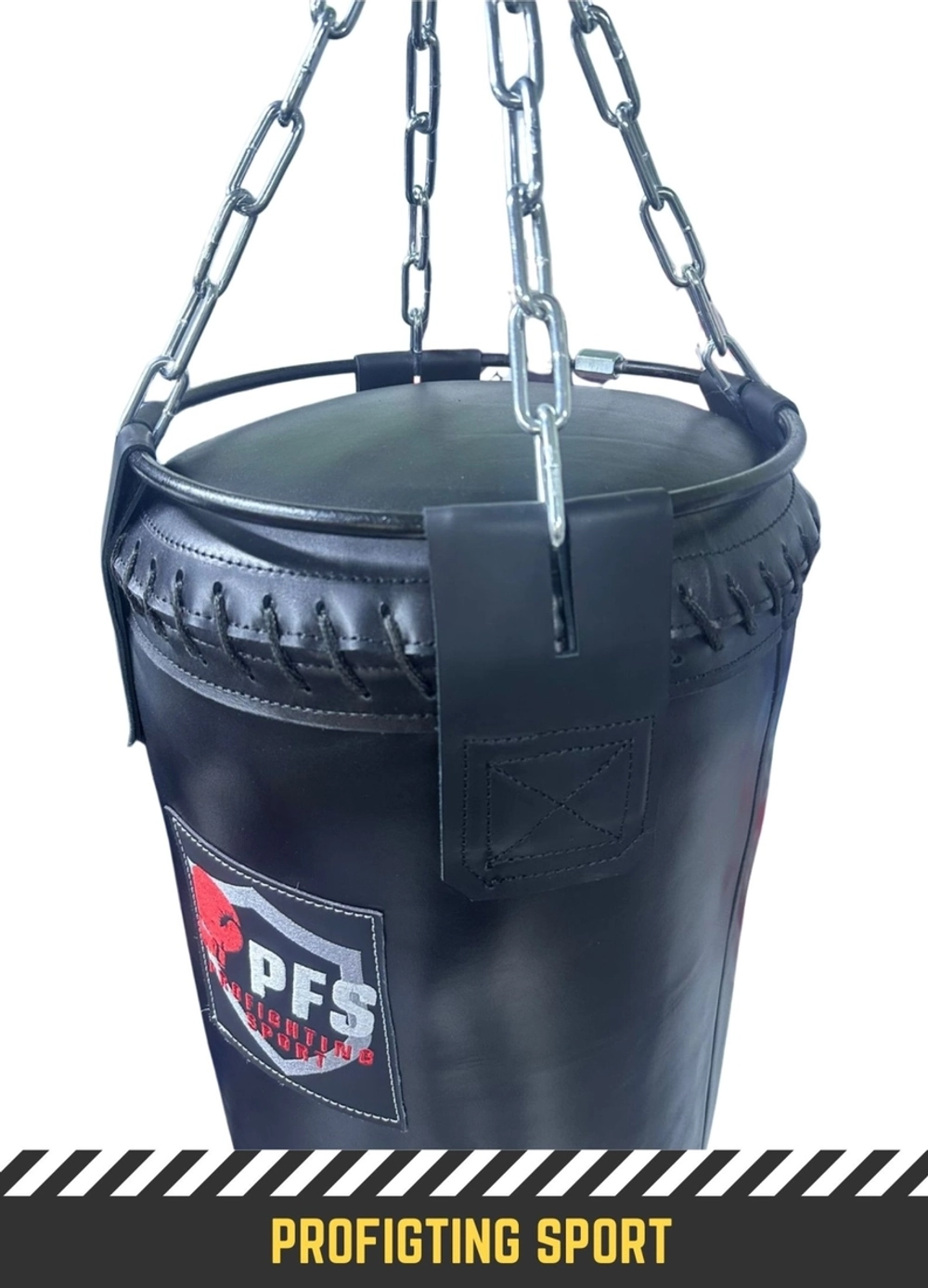 Боксерский мешок 180×45 см из натуральной кожи, 90 кг (PRO серия) — ProFightingSport
