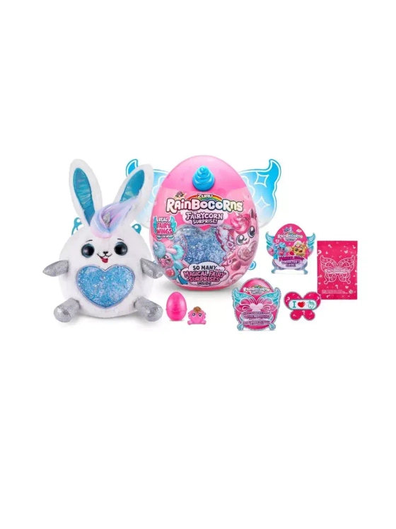 Мягкая игрушка сюрприз яйцо Rainbocorns Fairycorn Bunny 4