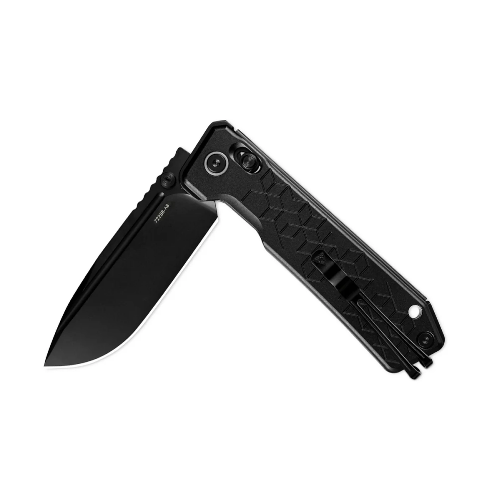 Нож складной SRM 7228B-AB2 Rubik Large Black Ti (14C28N, Black Aluminum)