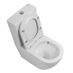 Унитаз-компакт безободковый BelBagno Sfera-R BB2141CP-TOR со смывом Tornado