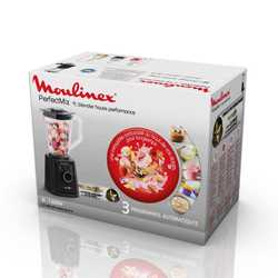 Высокоскоростной блендер Moulinex PerfectMix+ с бутылкой для смузи LM87G810