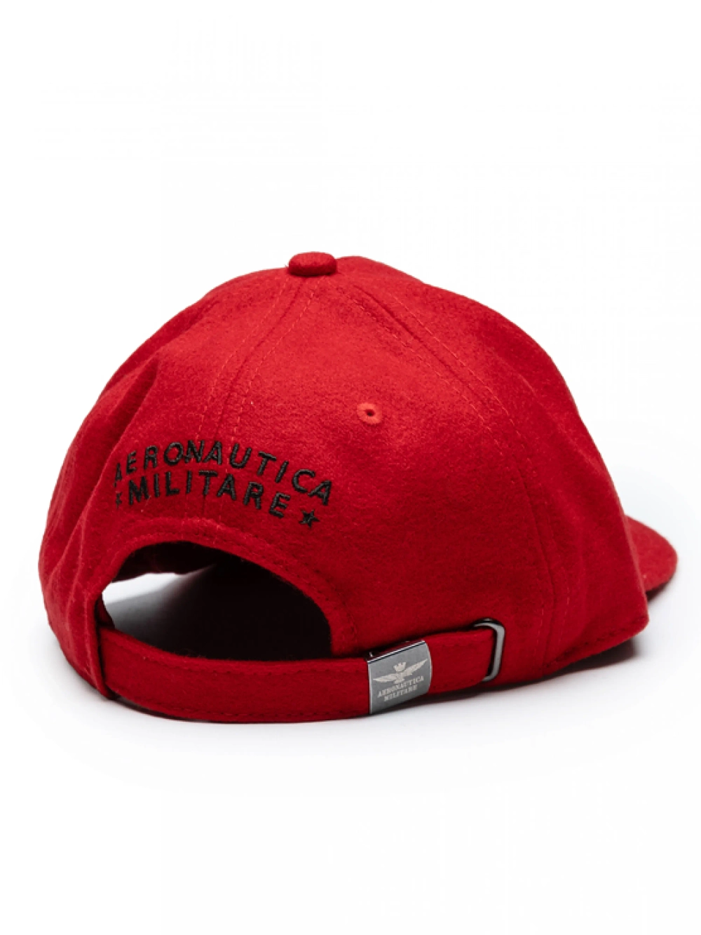 Кепка AERONAUTICA 1146 красный нашивка
