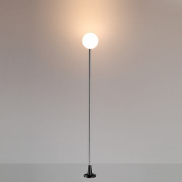 Уличный светильник LED 1W 3000K IP65 565мм 7123/1GLB хром/белый Notte Odeon Light