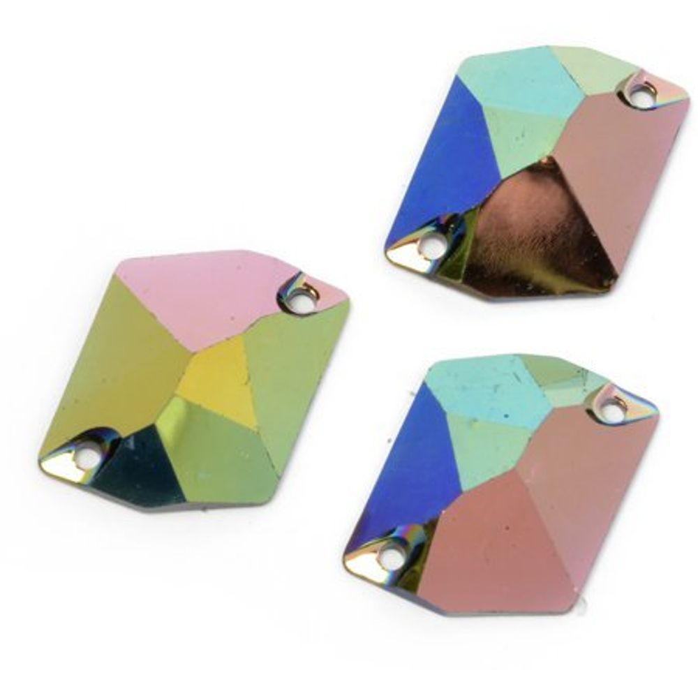 Стразы пришивные акриловые (Resin) Tesoro Crystal цв. 5 21х20 мм уп. 5 шт Стразы пришивные акриловые (Resin) Tesoro Crystal цв. 5 21х20 мм уп. 5 шт