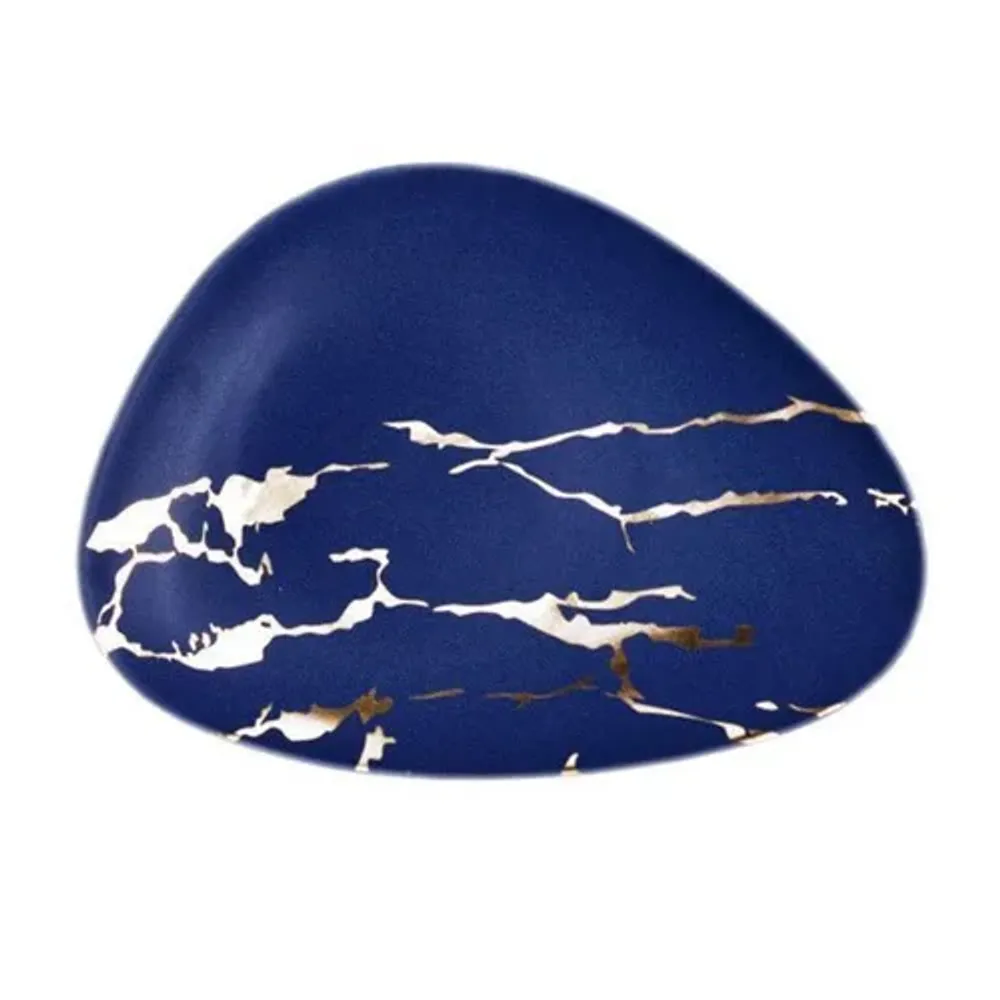 Тарелка 24,5*18 см h3 см Blue Gold P.L. Proff Cuisine [1]