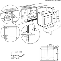 Электрический духовой шкаф Electrolux KOEAP3ST