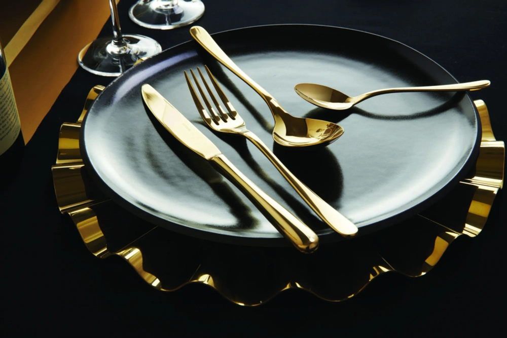 Sambonet Набор столовых приборов Taste PVD 24 предмета (6 персон) Золото EAN 8014808166709
