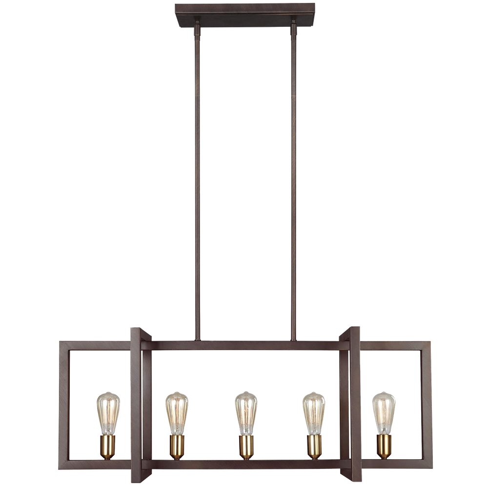 Люстра Visual Comfort Finnegan Medium Linear Chandelier
