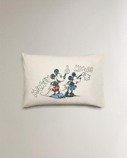 ZARA HOME ДЕТСКАЯ НАВОЛОЧКА МИККИ И МИННИ DISNEY©, РАЗНОЦВЕТНЫЙ