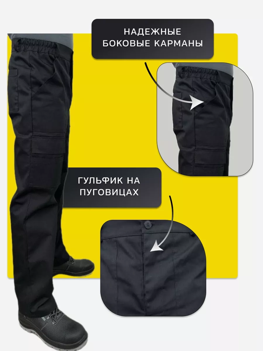 Брюки рабочие спецодежда