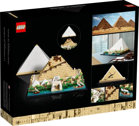 Конструктор LEGO Architecture 21058 Пирамида Хеопса