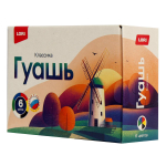 Гуашь "Классика" 6цв 20 мл (Lori)
