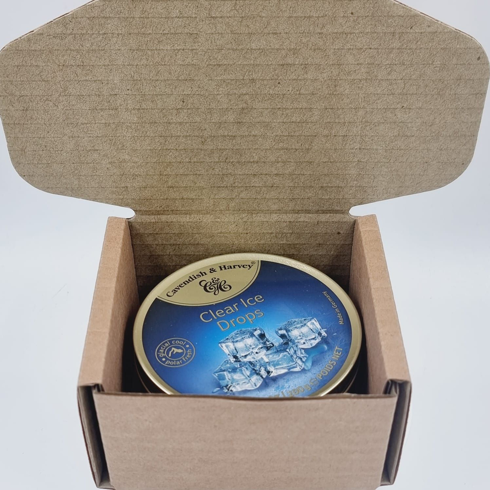 Cavendish & Harvey леденцы Clear Ice Drops с лимонным вкусом (круглые), 200 г