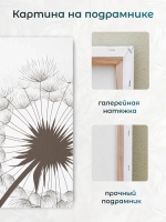Картина на стену модульная 124x60см