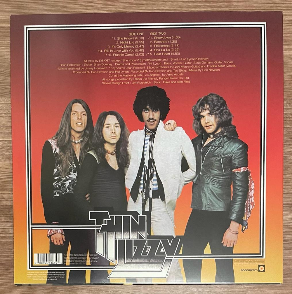 Thin Lizzy- Nightlife (Европа 2014г.)