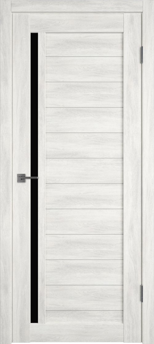 Дверь Atum 9 / Nord Vellum / Black Gloss / Владимирские двери
