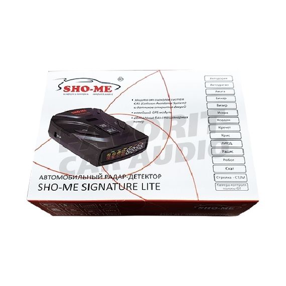 Радар-детектор Sho-Me Signature Lite GPS