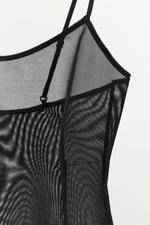 БОДИ НА ПЛЕЧИКАХ ИЗ ПОЛИАМИДНОЙ ТКАНИ - ZARA