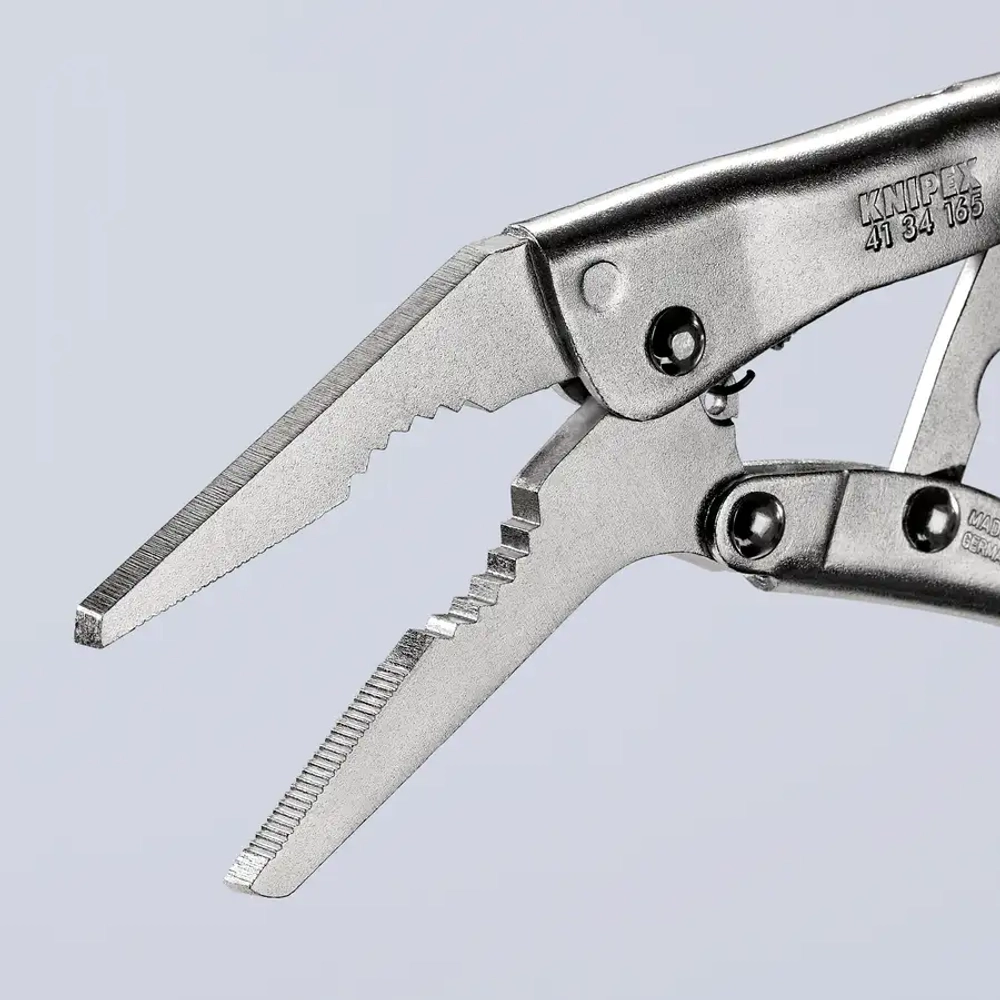 Клещи зажимные никелирование 165 мм Knipex 41 34 165