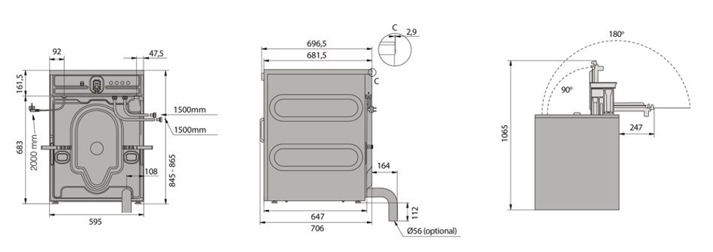 Профессиональная стиральная машина Asko WMC8944VB.T