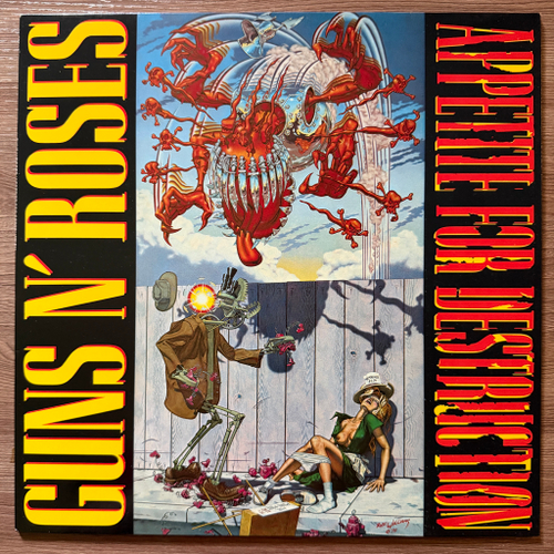 Guns N' Roses ‎– Appetite For Destruction (Европа 1990г.)