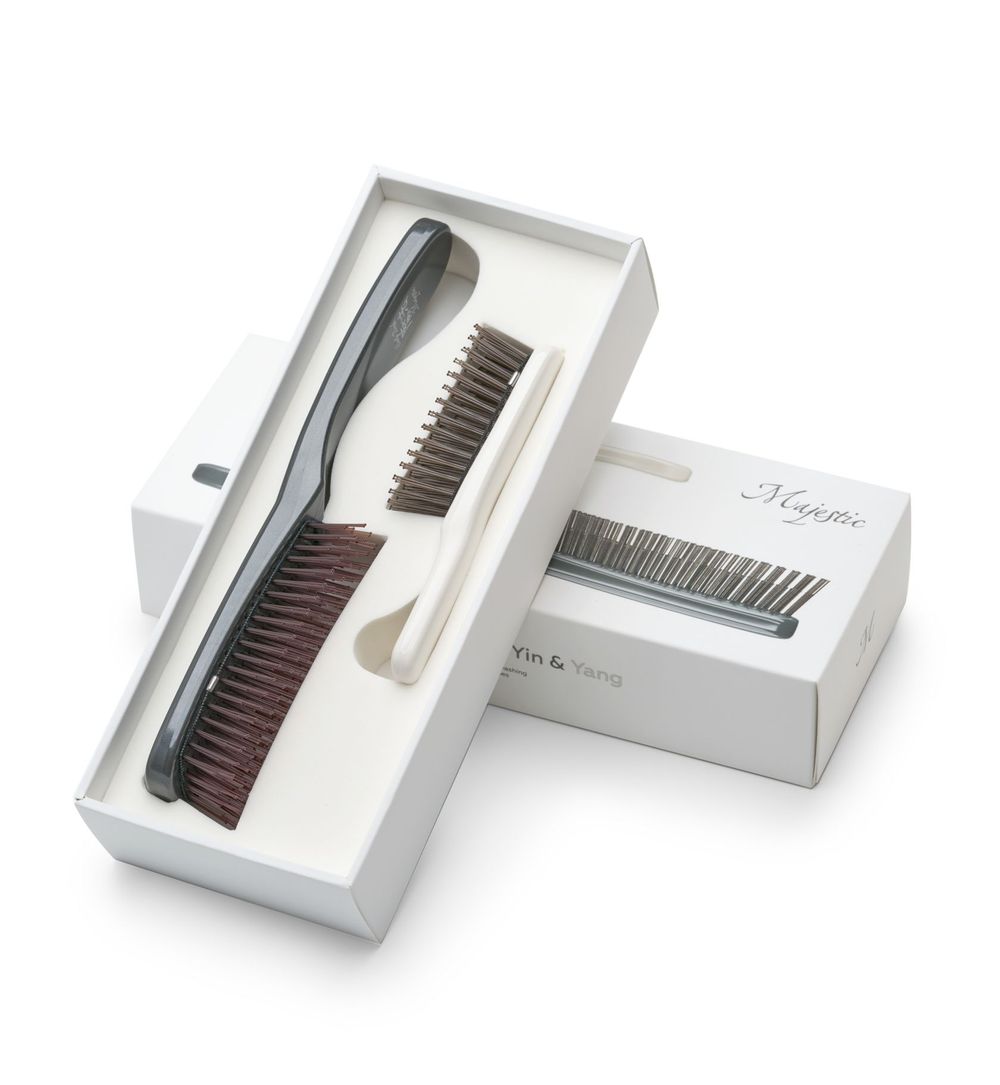Расческа Majestic Scalp Brush Комбо Инь-ян
