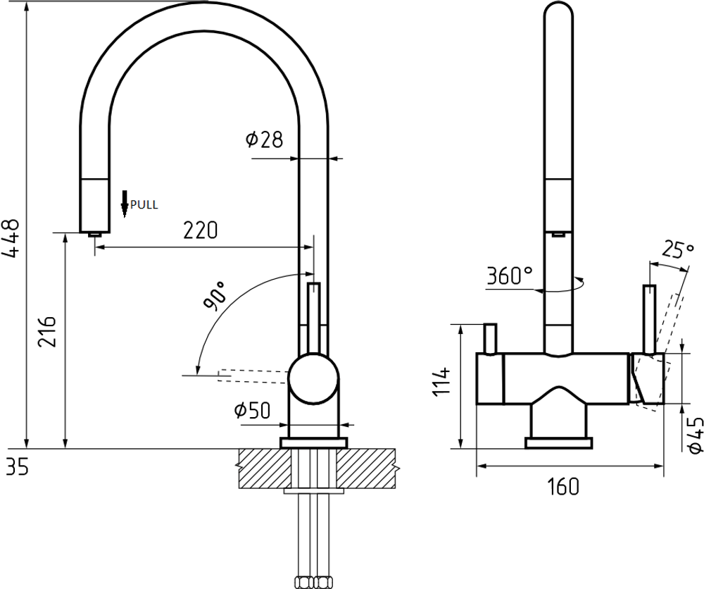 Rivelato 2433505 antracite cromo