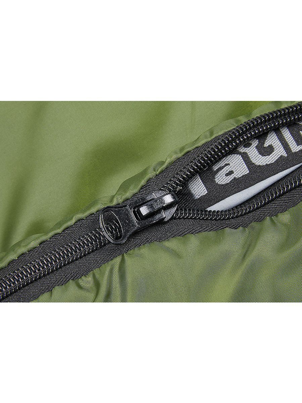 Спальный мешок-одеяло с капюшоном TauMANN Scout #R (молния справа), Подушка и компрессионный мешок в комплекте