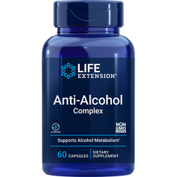 Anti-Alcohol w/Hepato Protection Complex 60 капсул Life Extension