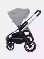 Коляска детская MOWBaby "ZOOM"PU (2в1) RA086 Silver Beige
