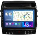 Магнитола для Toyota Land Cruiser 200 2007-2015 (климат на ШГУ) - Parafar PF381High-UHD на Android 13, Быстрая, QLED, CarPlay, 4G SIM-слот