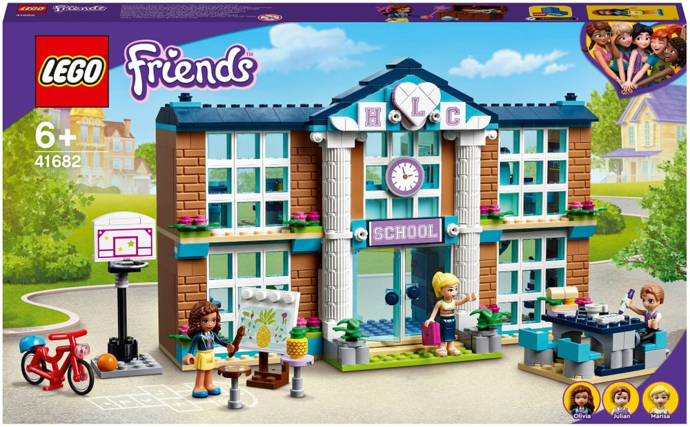 Конструктор LEGO Friends 41682 Школа Хартлейк Сити