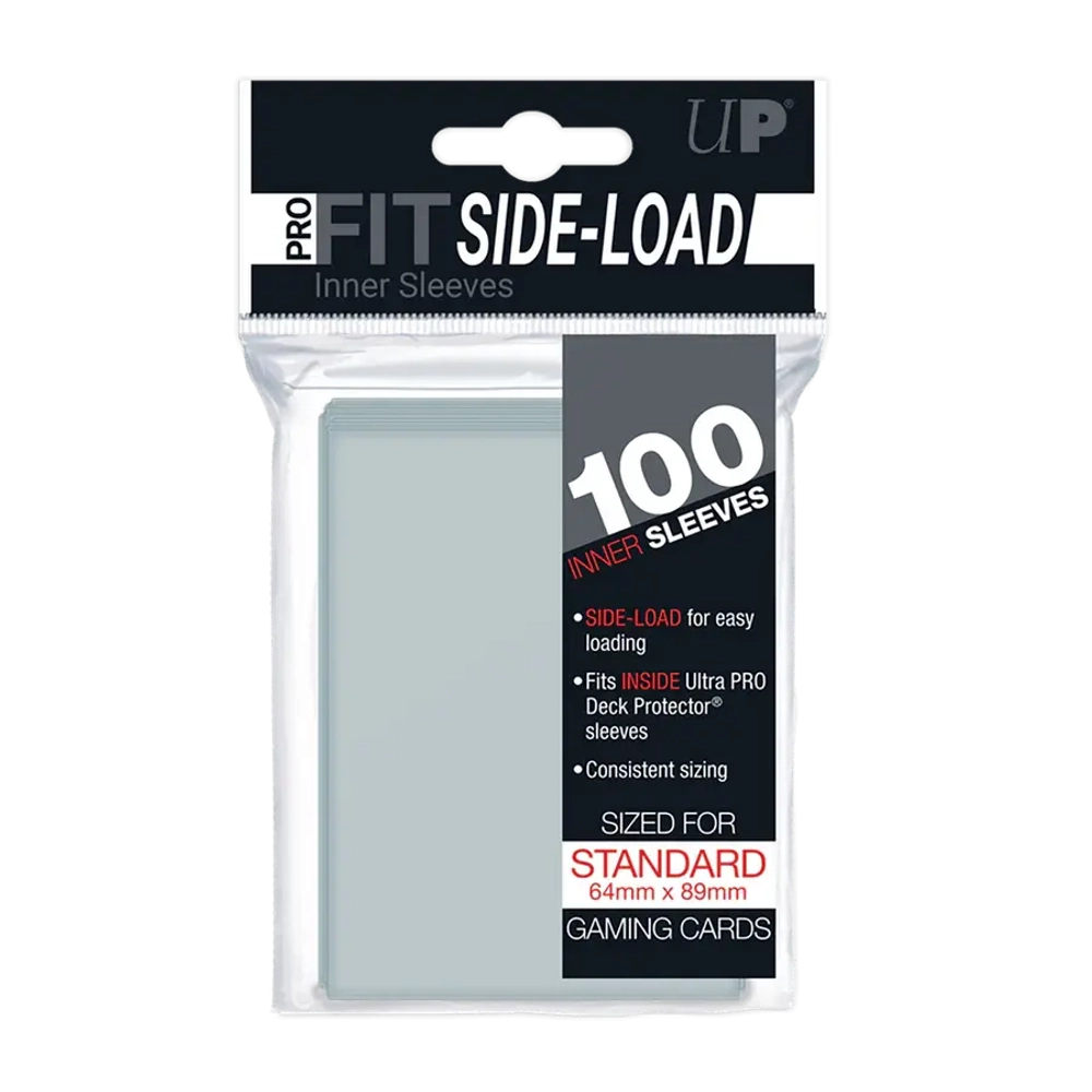 Ultra Pro - Внутренние прозрачные протекторы с боковой загрузкой (pro fit side-loading) 100 шт