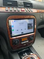 Магнитола для Mercedes-Benz S (W220) 1998-2005 - Kuberg QLed, Android 14, TS105, Быстрейшая, CarPlay, SIM-слот