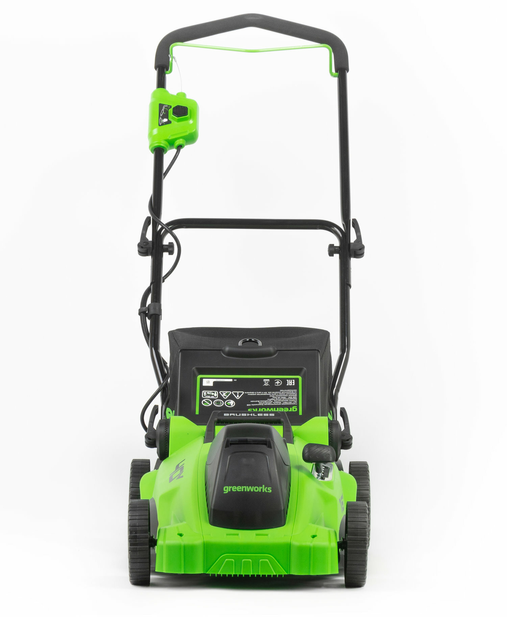 Газонокосилка аккум. GREENWORKS GD40LM16X бесщеточная 41см без АКБ и ЗУ (2517907)