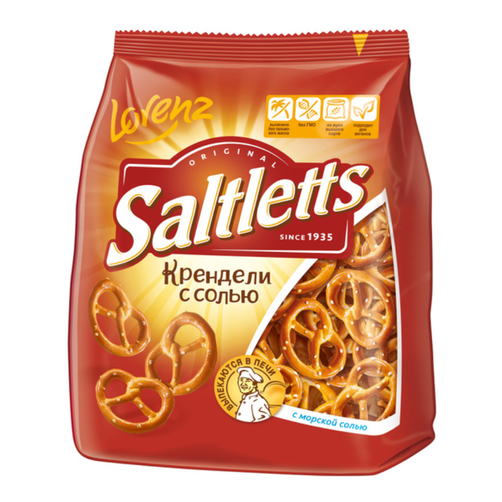 Крендели с солью Saltletts 150 гр
