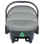 Автолюлька Indigo Minky I-Size группа 0+ (0-13кг) светло-серый