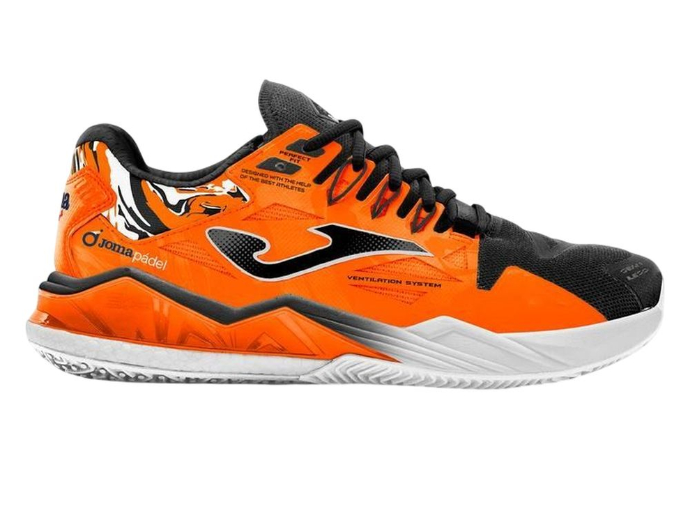 Мужские кросовки для Padel Joma Spin 2631 - black/orange