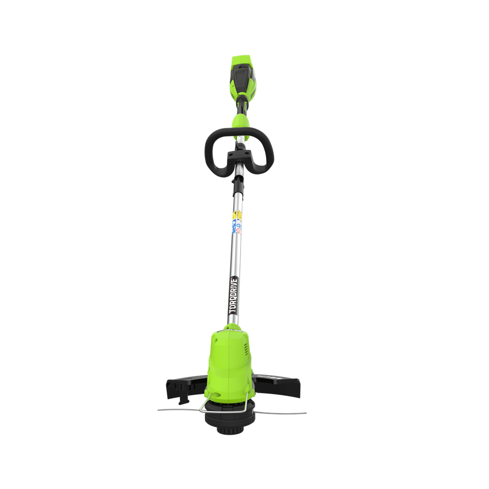 Аккумуляторный триммер Greenworks GD40LTK2, 40v, 38 см, (2112207UA), с аккумулятором 2 А·ч и зарядным устройством