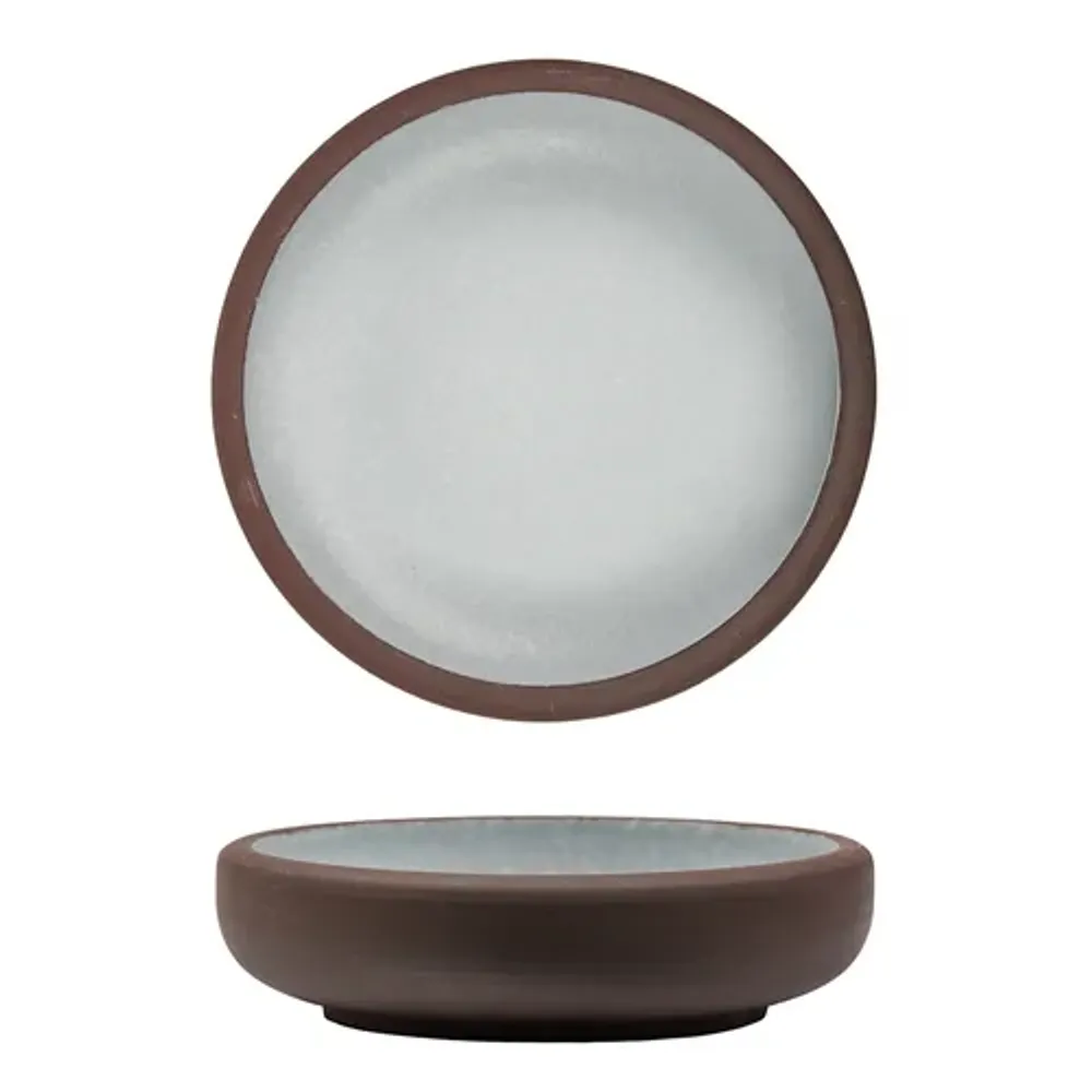 Салатник 700 мл d 19,2 cм h5,4 cм White Matt New Brown Taiga P.L. [1]